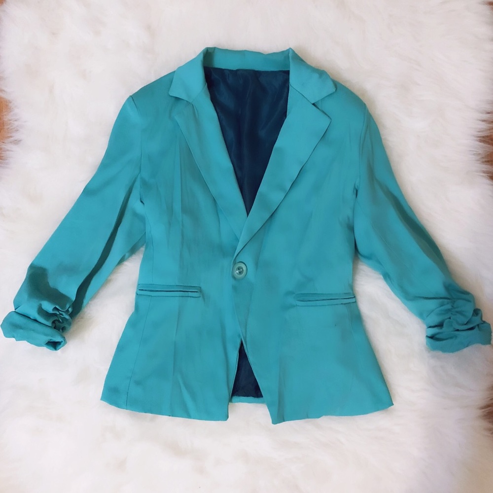 Signature 3/4 sleeve blazer